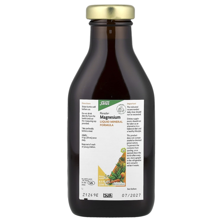 Floradix, магний, 250 мл (8,5 жидк. унции)
