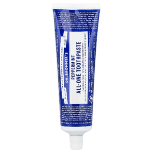 Dr. Bronner's, All-One Toothpaste, перечная мята, 140 г (5 унций)