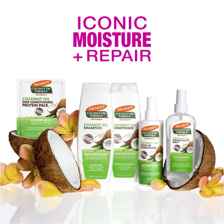 Palmer's, Coconut Oil Formula® с витамином E, кондиционер для увлажнения, 400 мл (13,5 жидк. унц.)