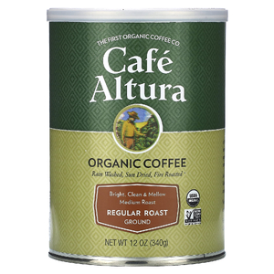 Cafe Altura, Органический кофе, средней обжарки, молотый, обычной обжарки, 340 г (12 унций) (Товар снят с продажи) 