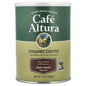 Cafe Altura, Органический кофе, молотый, темной обжарки, 340 г (12 унций) (Товар снят с продажи) 
