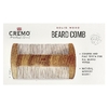 Cremo, Гребешок для бороды из цельного дерева, 1 гребешок