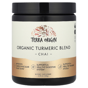 Terra Origin, Органическая смесь куркумы, чай, 180 г (6,35 унции)