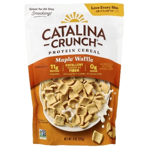 Catalina Crunch, протеиновые хлопья, со вкусом кленовой вафли, 255 г (9 унций)