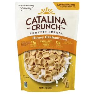 Catalina Crunch, Protein Cereal, протеиновые хлопья, со вкусом меда, 255 г (9 унций)