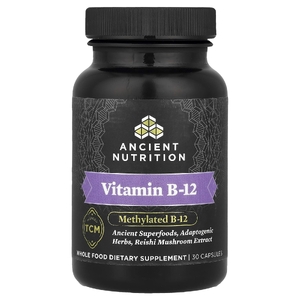 Ancient Nutrition, Витамин B12, 30 капсул