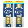 Q-tips, Ватные палочки, семейная упаковка, 2 шт., По 500 тампонов