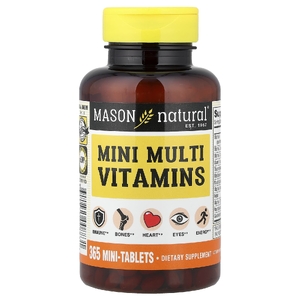 Mason Natural, Daily Multiple Vitamins, 365 таблеток