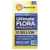 Renew Life, пробиотик Extra Care Ultimate Flora™, 30 млрд КОЕ, 30 веганских капсул с отсроченным высвобождением