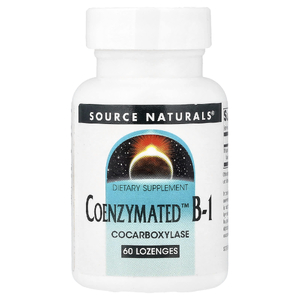 Source Naturals, витамин B1, 60 пастилок (13 мг в 1 пастилке)