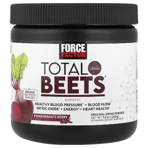 Force Factor, Total Beets, оригинальный напиток в порошке, свекла и ягоды граната, 210 г (7,4 унции)