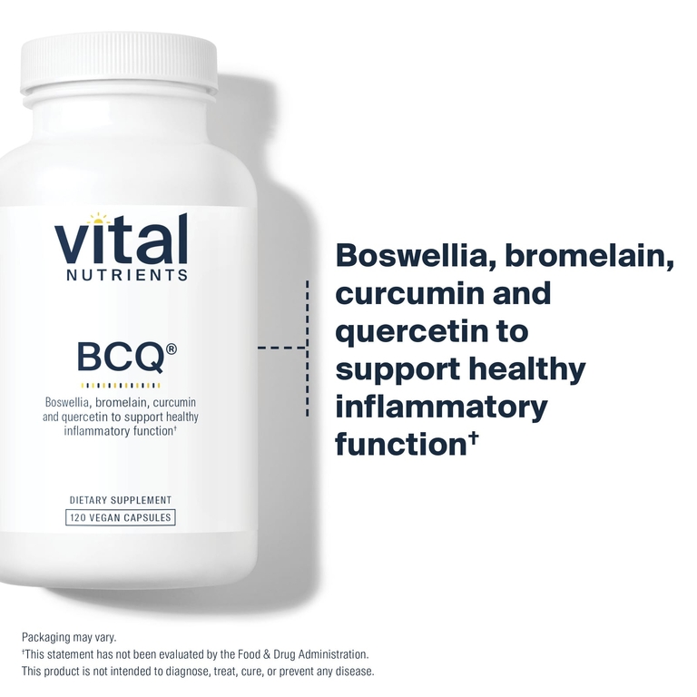 Vital Nutrients, BCQ, 120 веганских капсул