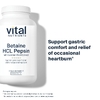 Vital Nutrients, бетаин гидрохлорид пепсин с экстрактом корня горечавки, 225 капсул