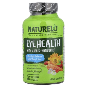 NATURELO, добавка для здоровья глаз, 60 вегетарианских капсул