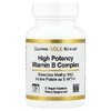 California Gold Nutrition, высокоэффективный комплекс витаминов группы B с метилфолатом и метилом B12, 30 растительных капсул