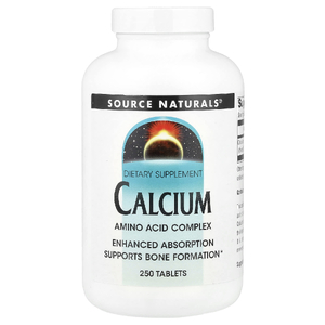 Source Naturals, кальций, 200 мг, 250 таблеток