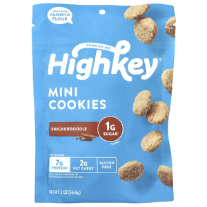 HighKey, Мини-печенье, сникердудл, 56,6 г (2 унции)