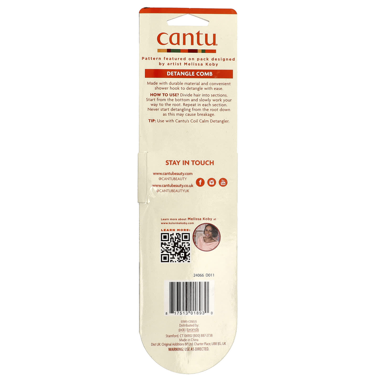 Cantu, прочный гребень для распутывания волос, 1 шт.