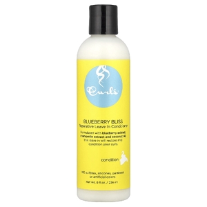 Curls, Несмываемый кондиционер для восстановления, Blueberry Bliss, 236 мл (8 жидк. унц.)