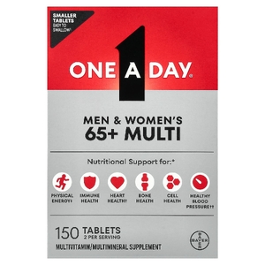 One-A-Day, Proactive 65+ для мужчин и женщин, мультивитаминная / мультиминеральная добавка, 150 таблеток