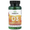 Swanson Vitamins, Витамин D3, 2000 МЕ, 250 капсул