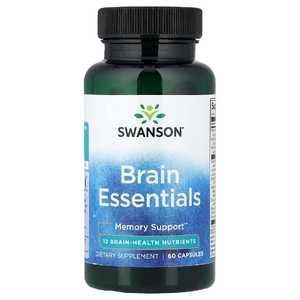 Swanson Vitamins, Brain, 60 капсул