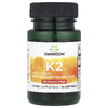 Swanson Vitamins, Натуральный витамин K2, 100 мкг, 30 мягких таблеток