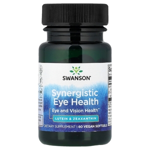 Swanson Vitamins, Синергетическое здоровье глаз, 60 веганских капсул