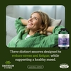 Swanson Vitamins, комплекс с тремя формами магния, 400 мг, 300 веганских капсул