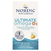 Nordic Naturals, омега-3 и витамин Д3 со вкусом лимона, 60 желатиновых капсул