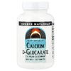 Source Naturals, D-глюкарат кальция, 120 таблеток (500 мг в 1 таблетке)