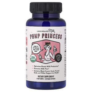 Legendairy Milk, Pump Princess, 60 веганских капсул
