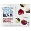 Yes Bar, батончик-снек, шоколад макадамия, вишня и абрикосы, 6 батончиков по 40 г (1,4 унции)