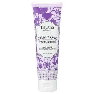 Lilyana Naturals, скраб для лица с древесным углем, 88 мл (3 унции) (Товар снят с продажи) 
