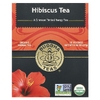 Buddha Teas, органический травяной чай, гибискус, без кофеина, 18 чайных пакетиков, 27 г (0,96 унции)