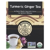 Buddha Teas, Organic Herbal Tea, куркума и имбирь, без кофеина, 18 чайных пакетиков, 36 г (1,27 унции)