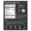 Buddha Teas, Organic Herbal Tea, куркума и имбирь, без кофеина, 18 чайных пакетиков, 36 г (1,27 унции)