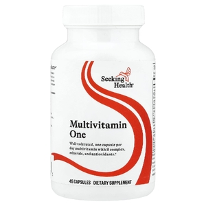 Seeking Health, Multivitamin One, мультивитамины, 45 капсул
