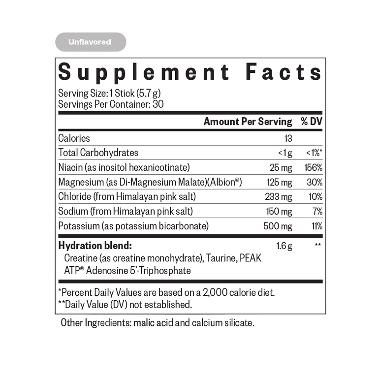 Seeking Health, Optimal Electrolyte, без добавок, 30 стиков, 5,7 г (0,201 унции) каждый