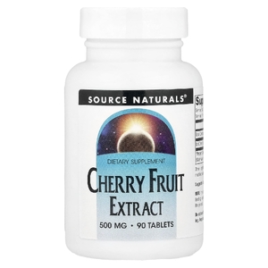 Source Naturals, экстракт плодов вишни, 500 мг, 90 таблеток