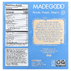 MadeGood, Органические жевательные батончики гранолы, печенье и сливки, 6 батончиков, 24 г каждый (Товар снят с продажи) 
