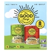 The Good Crisp Company, Картофельные чипсы, разнообразные упаковки, 8 шт., 45 г (1,6 унции)