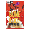Lonolife, Sipping, Bone Broth, говядина травяного откорма, 4 пакетика по 15 г (0,53 унции)