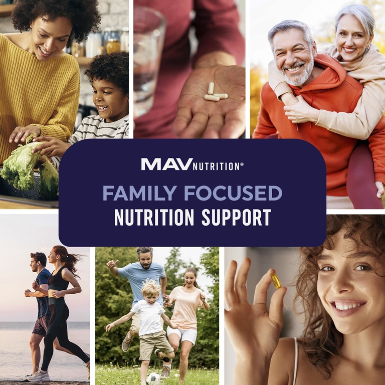 MAV Nutrition, Pre-Pro, пребиотик и пробиотик, 60 растительных капсул