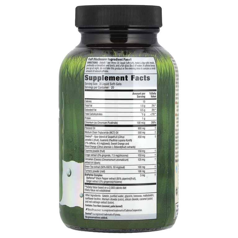 Irwin Naturals, Thermo-Burn Stubborn Fat Metabolizer ™, 60 желатиновых капсул
