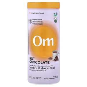 Om Mushrooms, Смесь грибов Superfood, горячий шоколад, 240 г (8,47 унции)