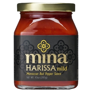 Mina, Harissa, марокканский соус из красного перца, мягкий, 283 г (10 унций)