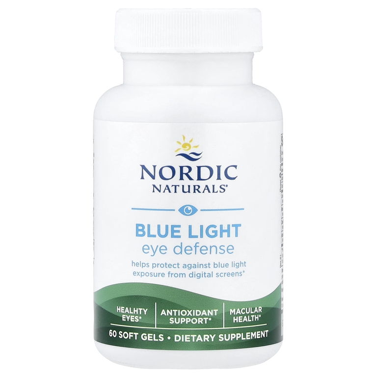 Nordic Naturals, средство для защиты глаз от синего излучения, 60 капсул (Товар снят с продажи) 
