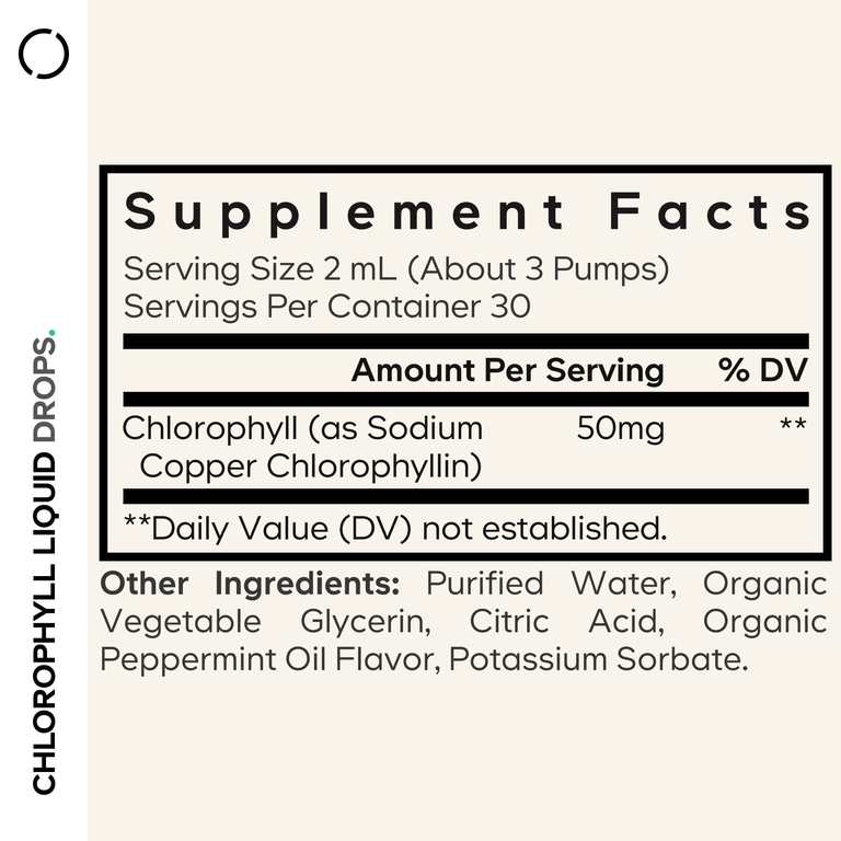 Codeage, Chlorophyll Liquid Drops, перечная мята, 60 мл (2 жидк. Унции)