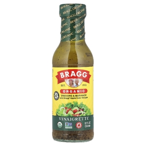 Bragg, органическая заправка и маринад с яблочным уксусом Bragg®, заправка с уксусом, 354 мл (12 жидк. унций)